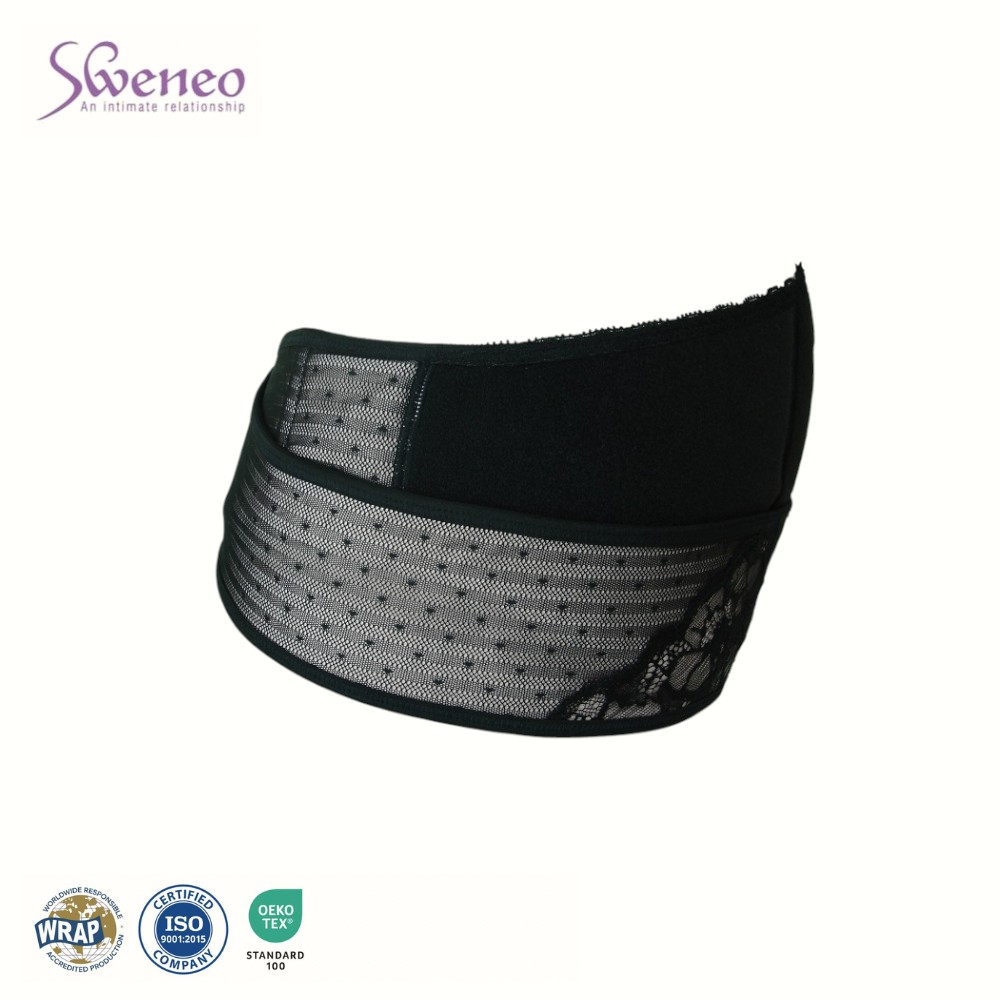 OEM Custom Maternity Support Belt High Cut Breathable Spandex Polyester Women's Waistband Summer Wear
