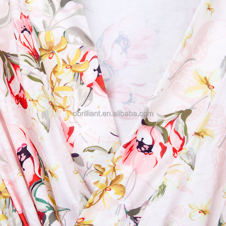 Maternity Sleepwear Labor Delivery Nursing Hospital Nightgown