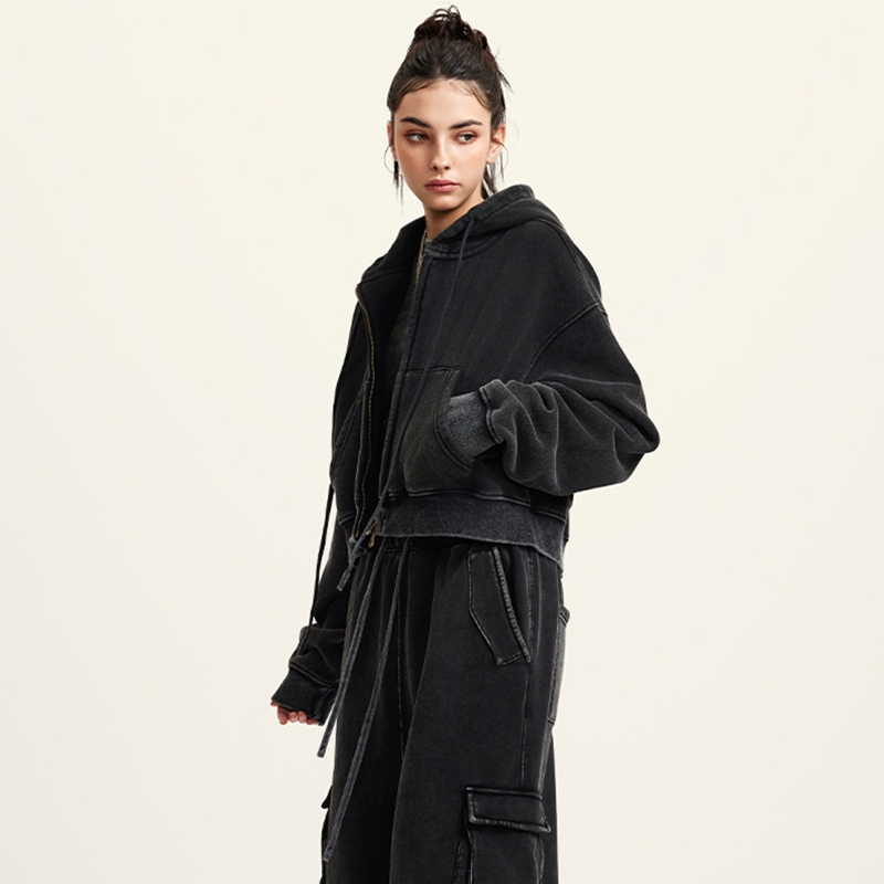 Unisex Lightweight Mesh Lined Open Front Cardigan Hoodie for Summer Evening Wear Cardigan Hoodie