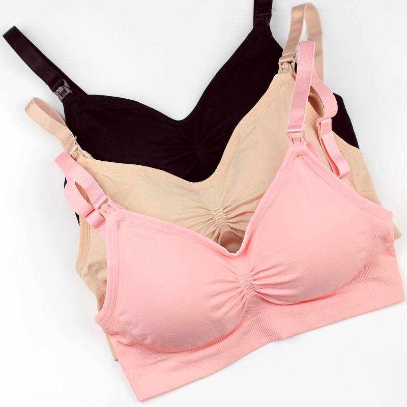 Front Buckle Maternity Nursing Bra No Underwire Leakage Breastfeeding Adjustment Type Anti-sagging Mommy Underwear Women's Wear