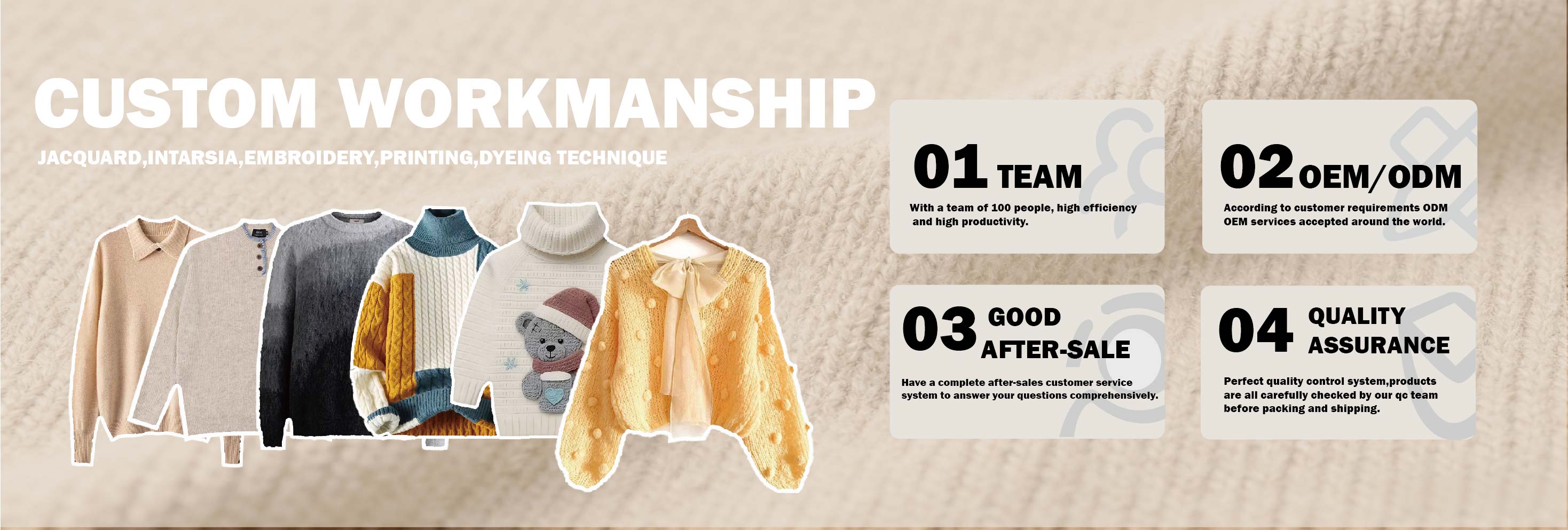 Sweater or Knitwear Showcase