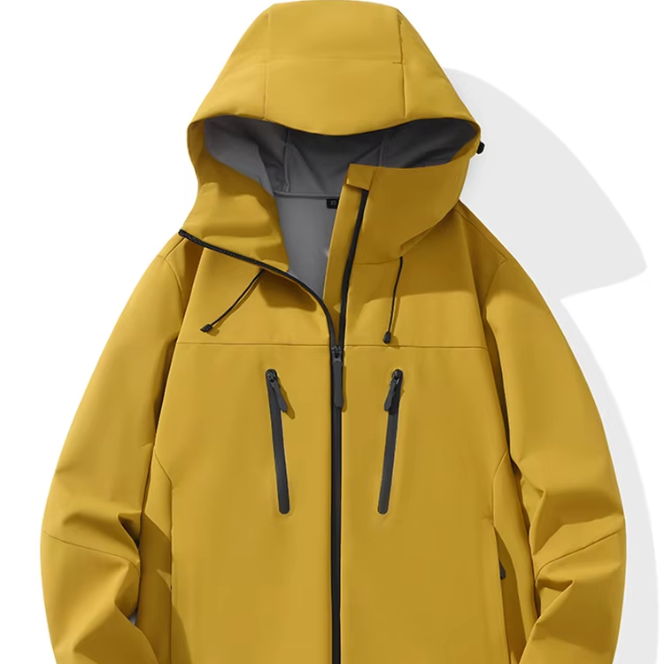Outdoor Mountain Hooded Jacket for Women's Autumn Hiking and Mountaineering, Loose and Casual Top