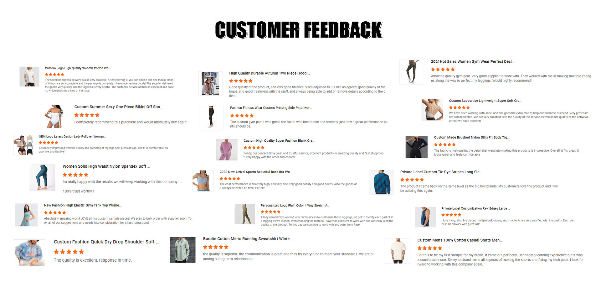 Customer Reviews