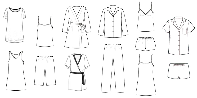 Silk Pajamas Styles