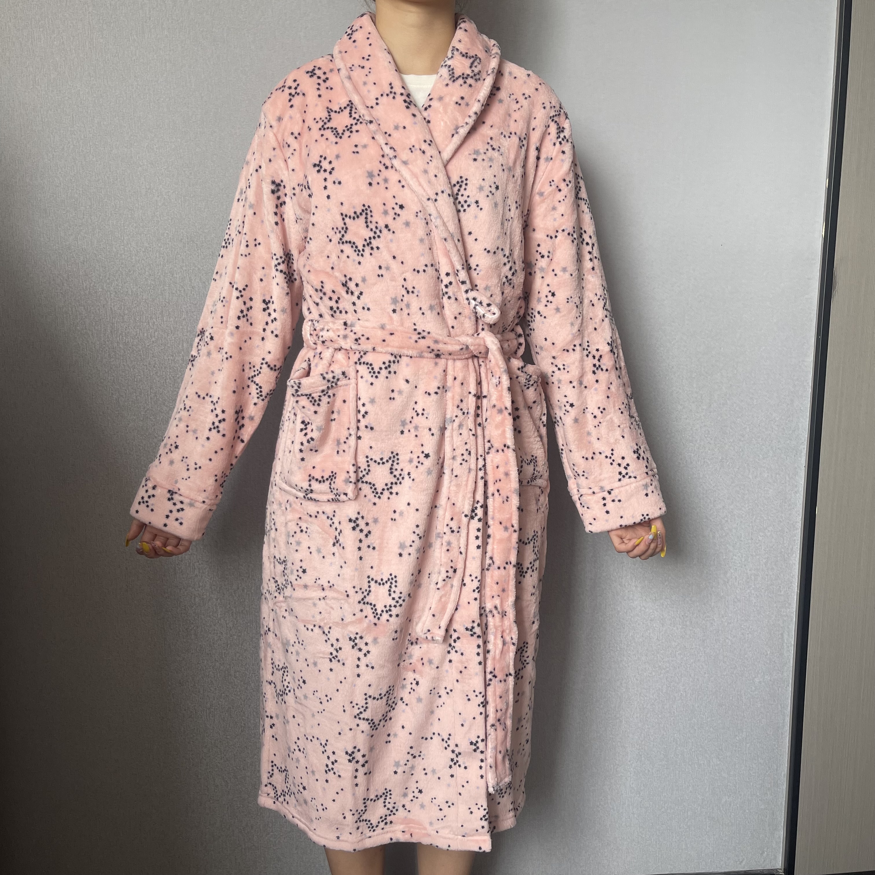 Women's bathrobe display 1