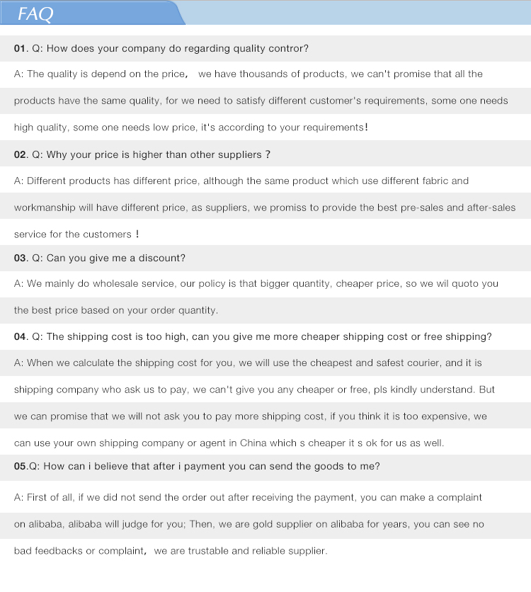 FAQ Reference Info