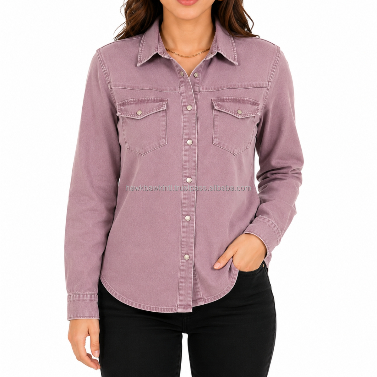 Women Denim Shirt Style 1