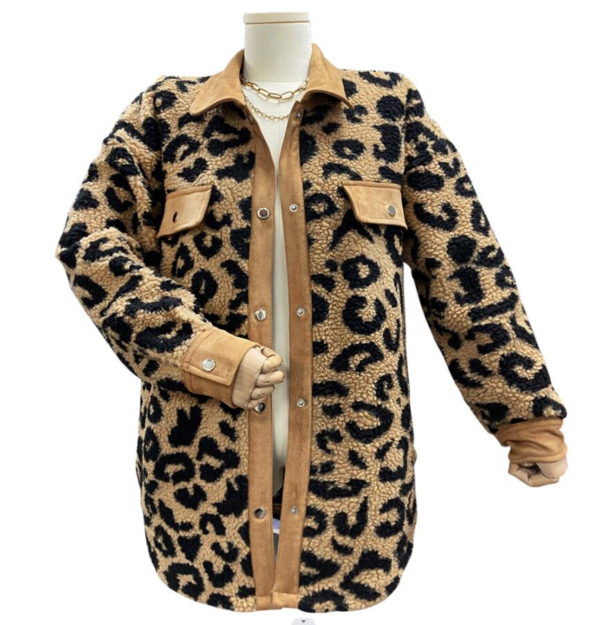 New Jackets for Women 2023 Fashion Style Designer Luxury Sale Leopard Coats Winterwear Casual Female Outerwear Chic Tops Clothin