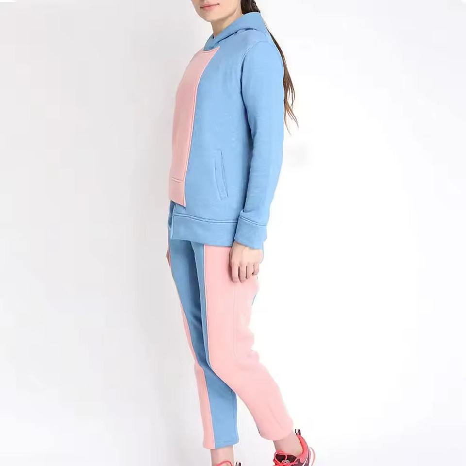 Women Tracksuit Street Wear Cotton Women Tracksuit Solid Color