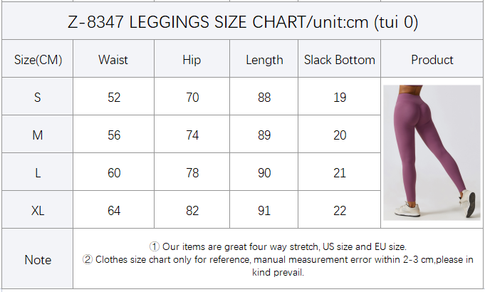Size Chart 2