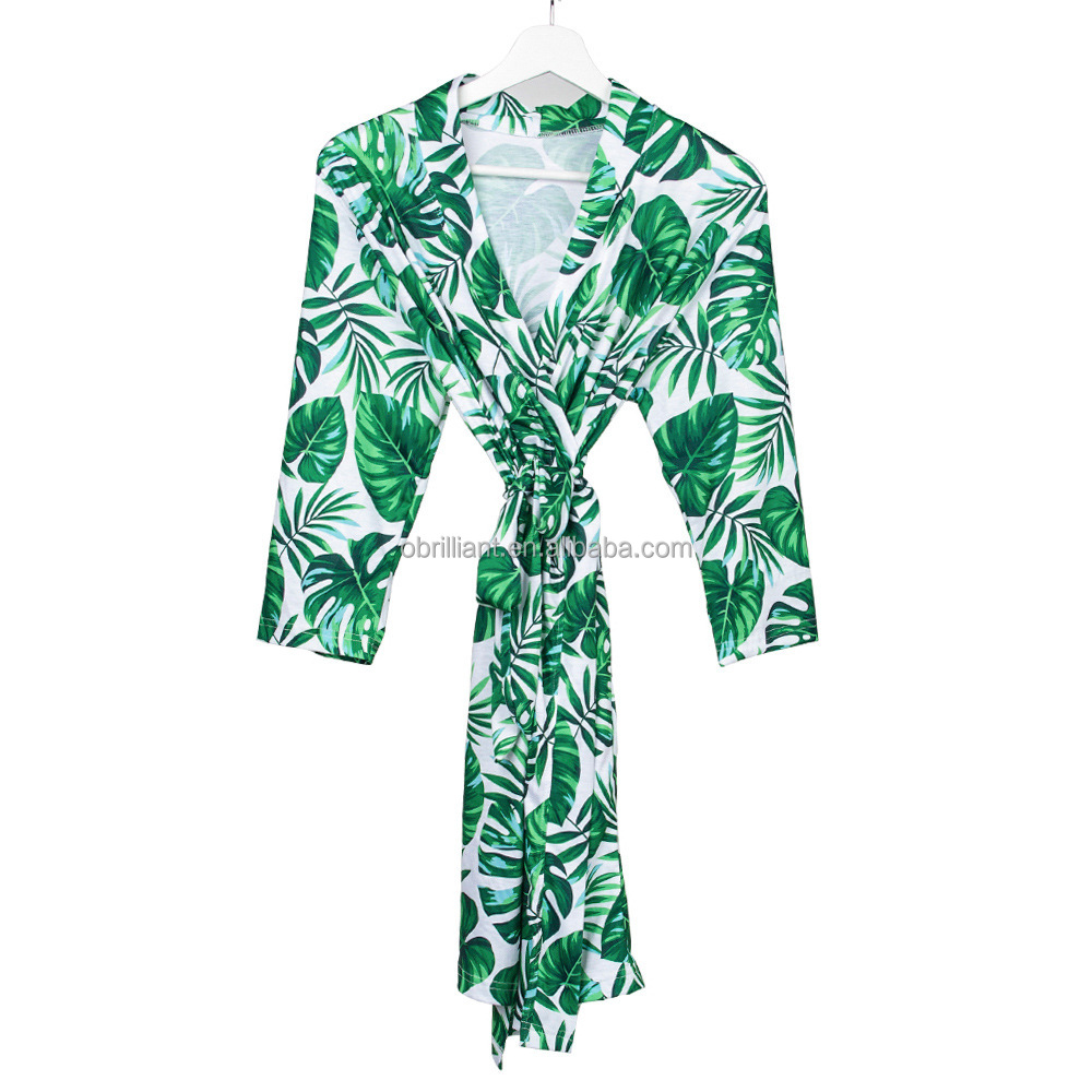 Maternity Sleepwear Labor Delivery Nursing Hospital Nightgown