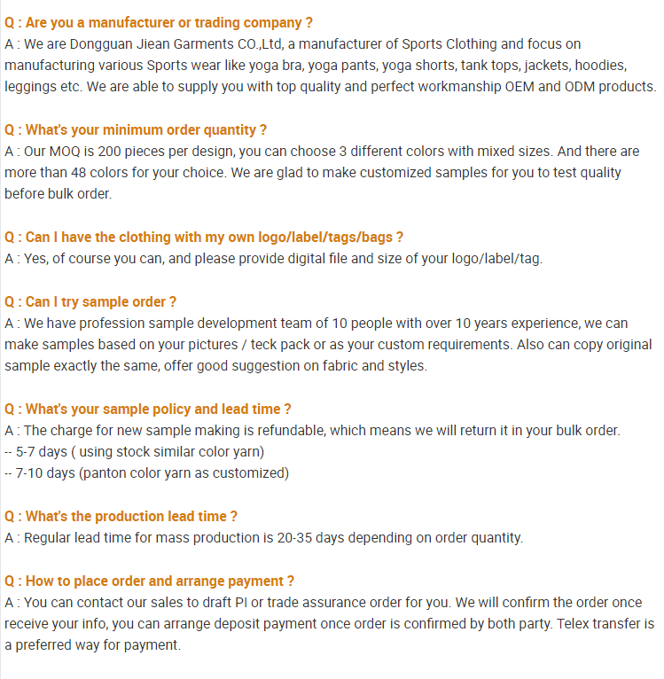 FAQ Reference