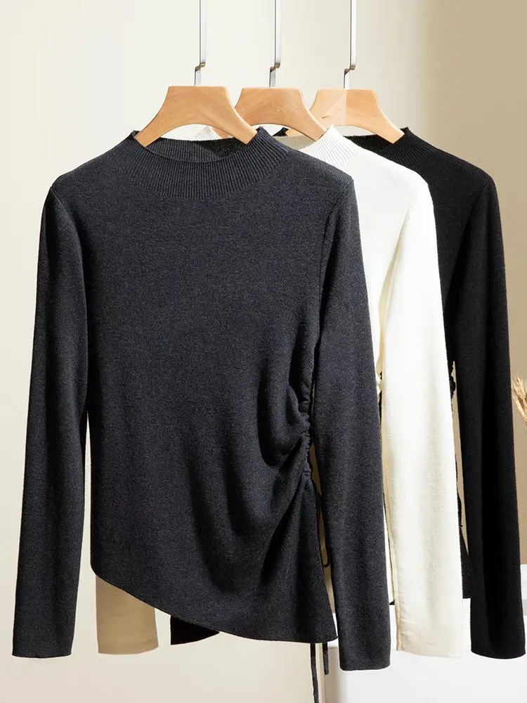 Women's Pullover Sweater Premium 100% Wool Knitting Wear