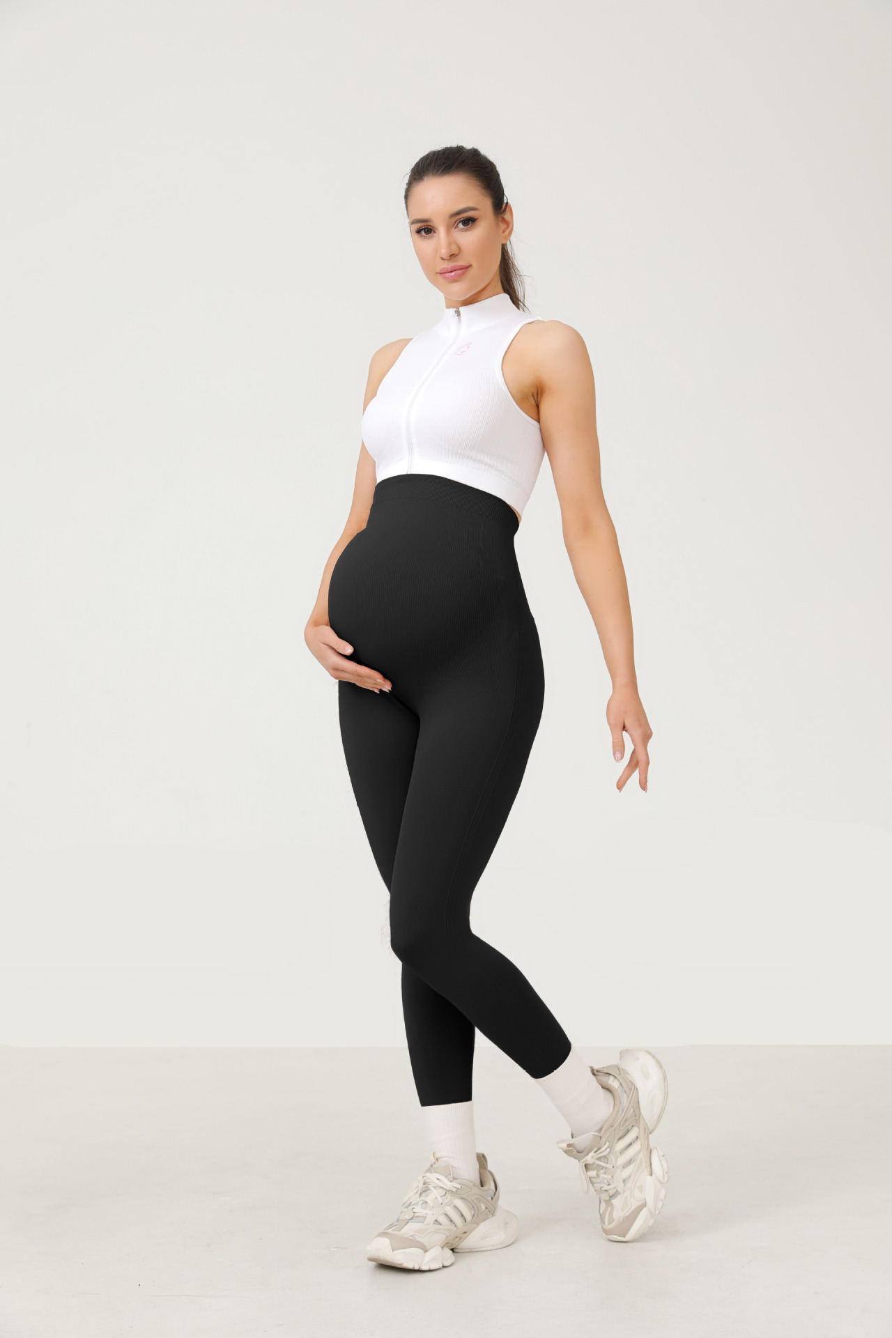 Maternity Leggings for Soft Breathable Comfort During Pregnancy Yoga and Workout