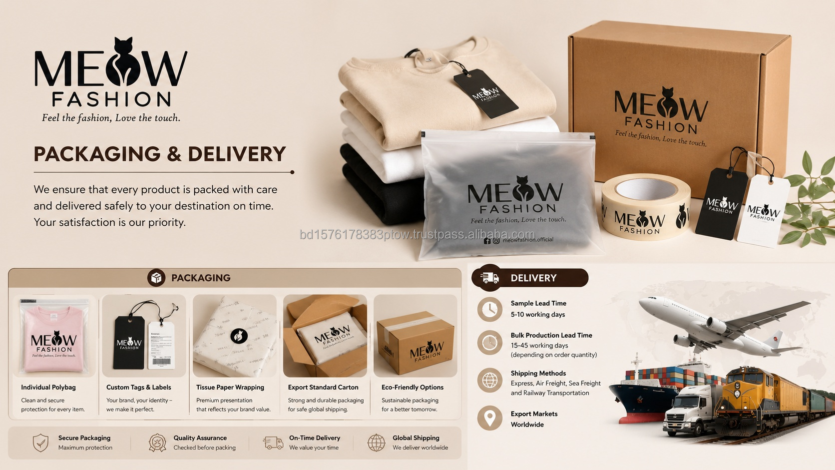 Packaging and Delivery details