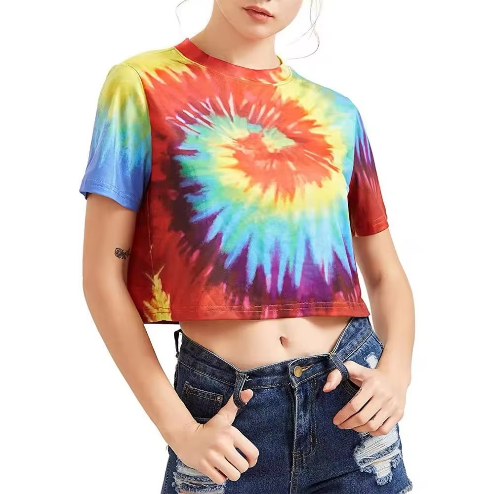 High-Quality Eco-Friendly Cotton Casual Short Sleeve Women's-Shirt