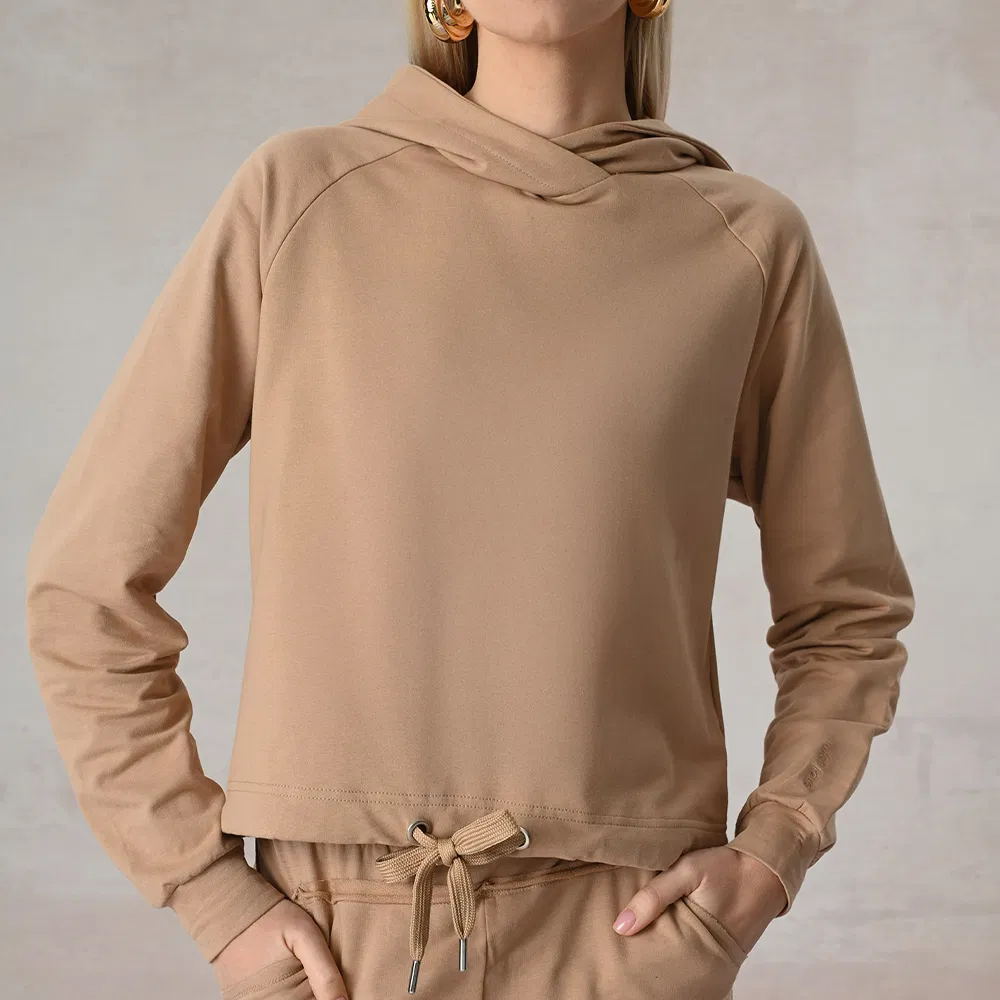 Customized High Quality Cotton Pullover Hoodie Custom Logo Women Hoodie Streetwear