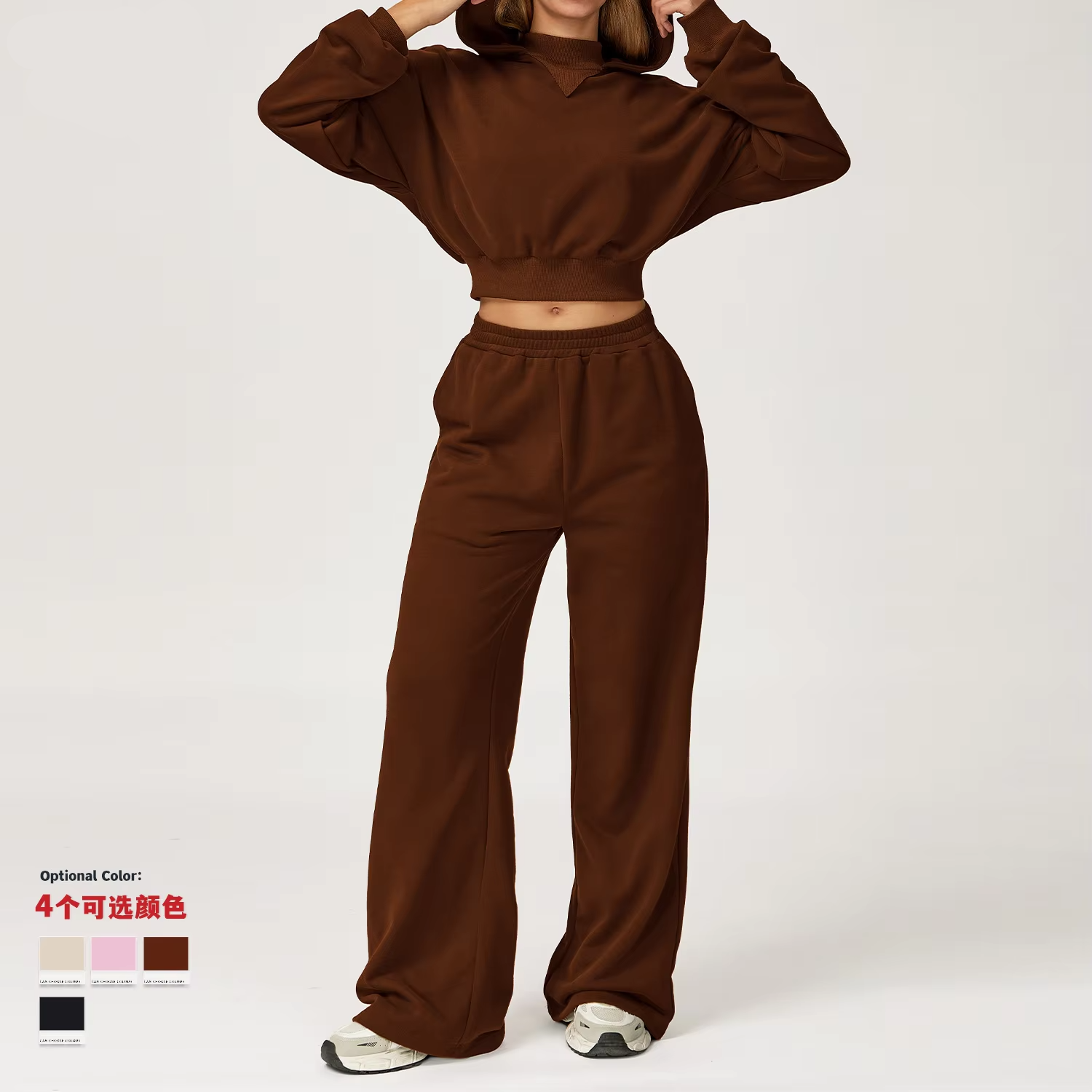 Custom Homewear Loungewear Set Women's Baggy Polyester Cotton Two Piece Plus Size Lounge Wear Sets Women