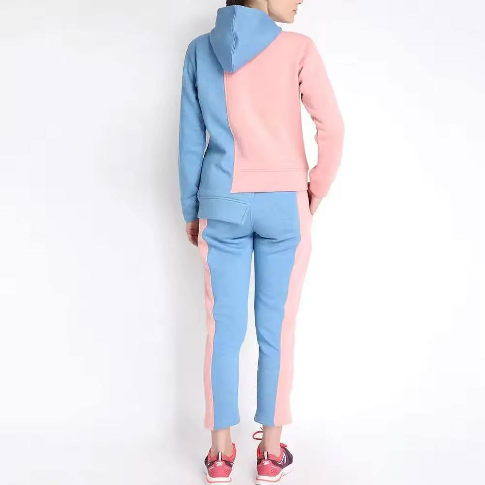 Women Tracksuit Street Wear Cotton Women Tracksuit Solid Color