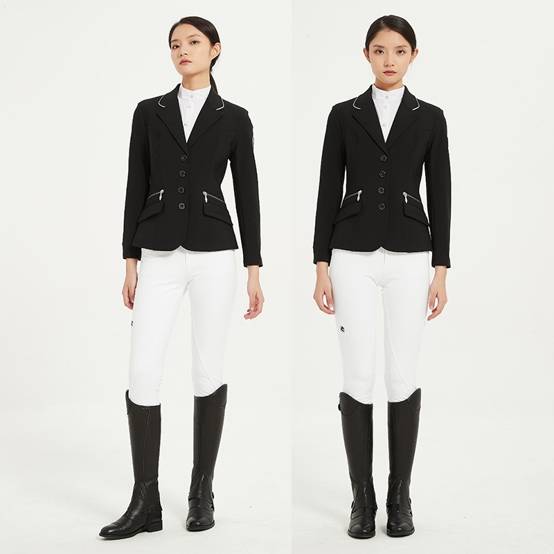 Wholesale OEM Custom Logo Women's Equestrian Jackets Custom Outerwear for Equestrian Clubs &amp; Brands