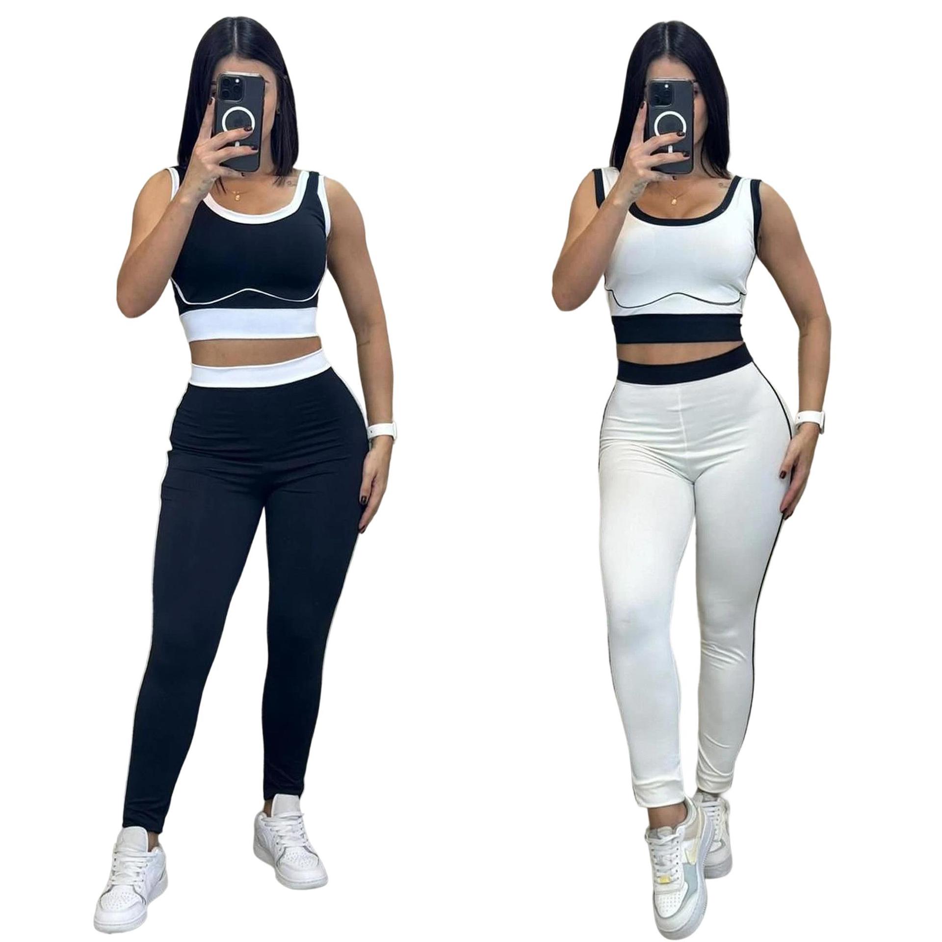 High Quality Sportswear Yoga Wear Recycled Short Sleeve 2 Piece Yoga Set Plus Size Gym Fitness Sets for Women