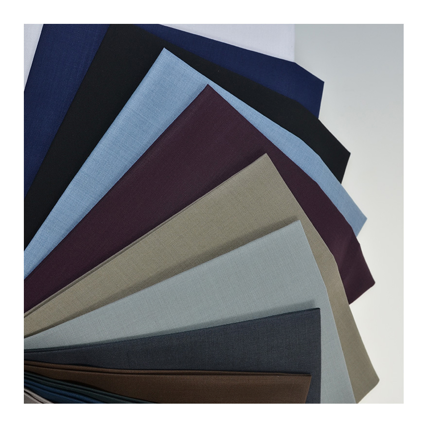 Eco-Friendly 80/20 Blend Tr Fabric for Formal Business Wear