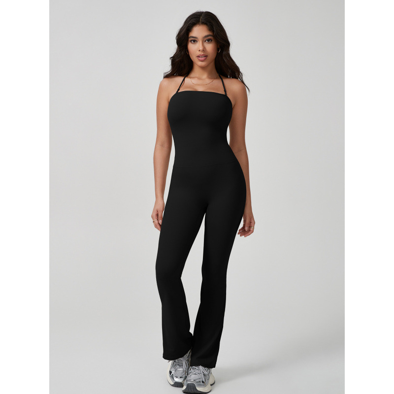 Women's Running Sports Fitness Wear Jumpsuit Breathable Women Gym Activewear