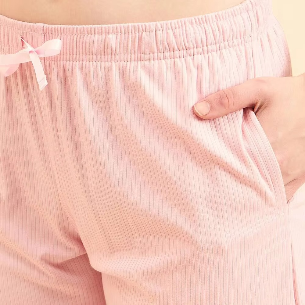 Fashionable Womens Casual Solid Cotton Two Piece Shorts Set Breathable Waterproof Quick Dry Summer Wear Custom Mens Casual Wear