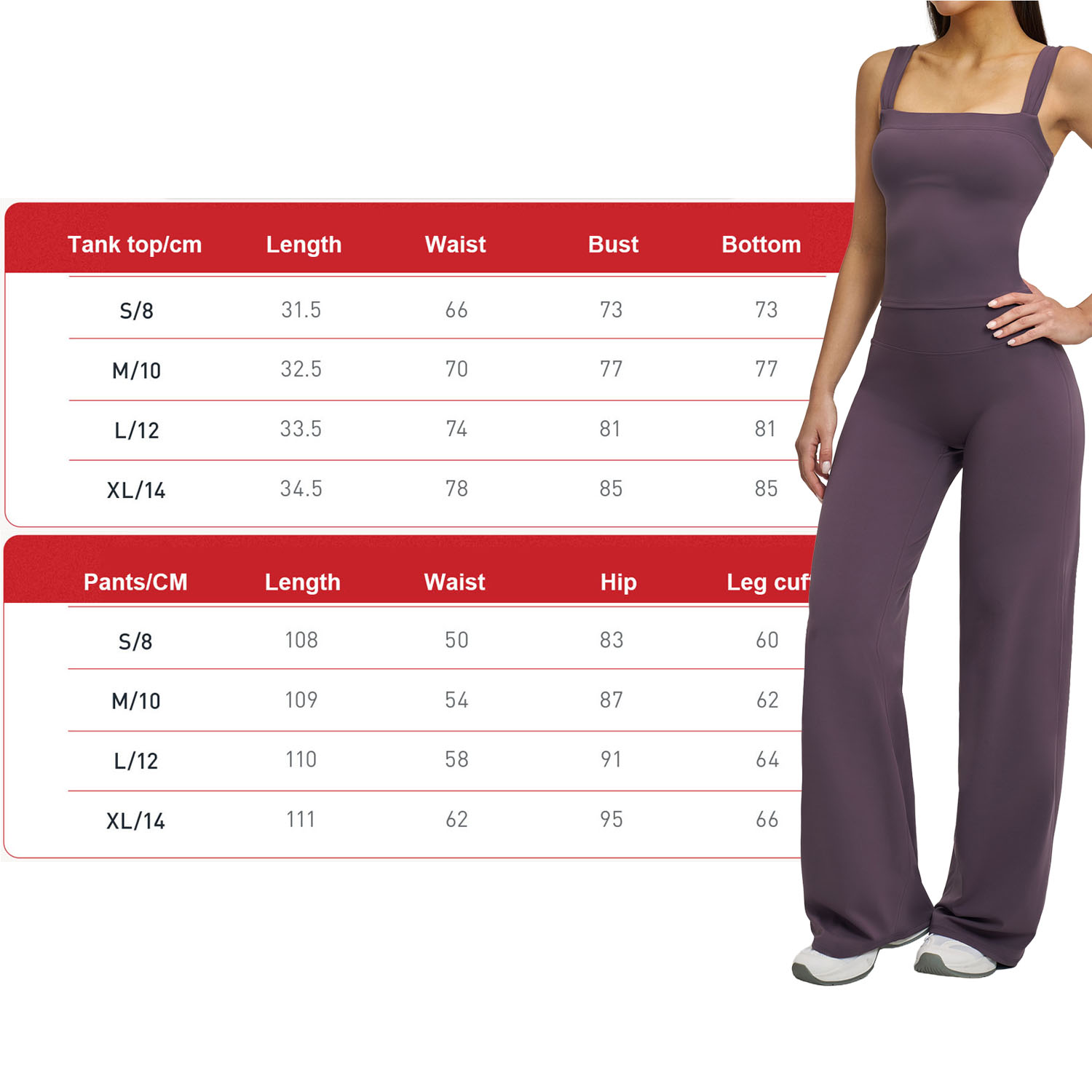Women Yoga Set Custom LOGO Breathable Gym Tan Top Elastic High Waist Wide Leg Workout Pants Lightweight 2 Piece Women Activewear