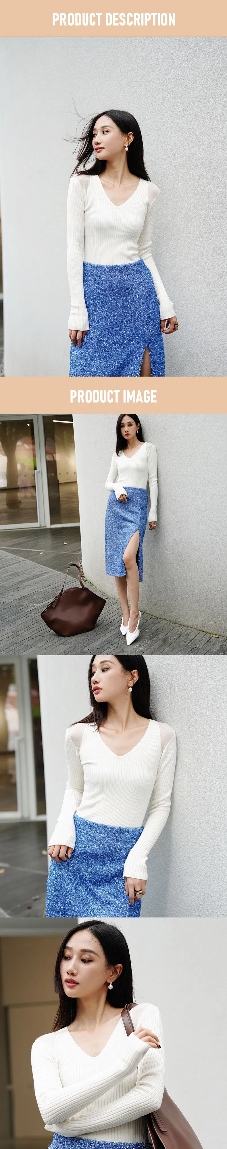 Versatile Ribbed Knitwear for Women: Perfect for Autumn Days