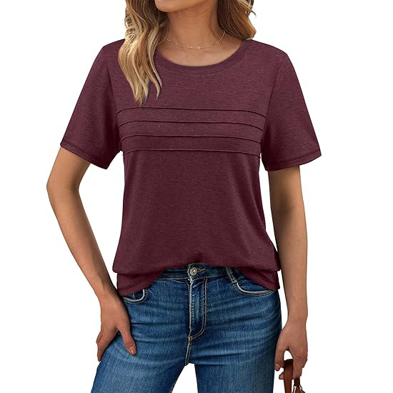 Wholesale Blank Women's T-Shirts Heavyweight Cotton Crew Neck Casual Streetwear Summer Eco-Friendly Breathable Quick-Dry Short