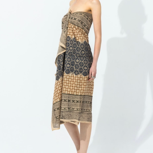 High Quality Low MOQ Customize Printed 100% Rayon Viscose Women Beach Sarong Pareo Beach Cover up