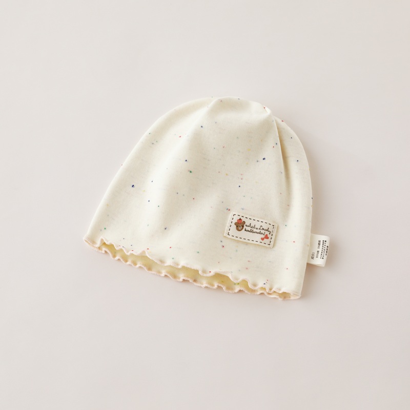 Spring and Autumn Baotou Cap Women's Double Lace Colored Cotton Breathable Pullover Cap Fashionable Comfortable Nightcap MoonHat