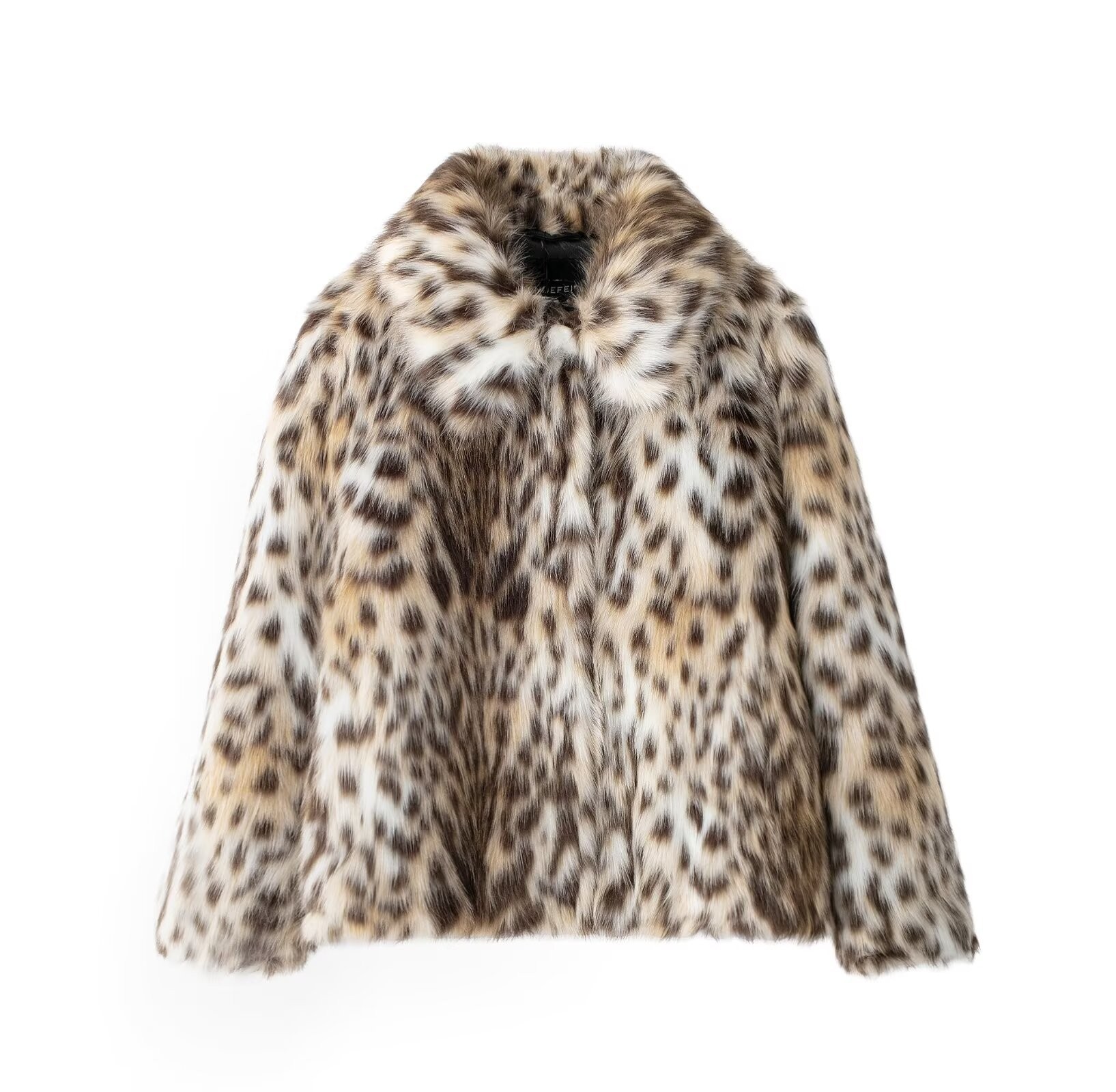 Custom Quilted Padded Woolen Trench Coat for Women Breathable Formal Winter Jacket with Dyed Print Plus Size Fake Fur Outerwear