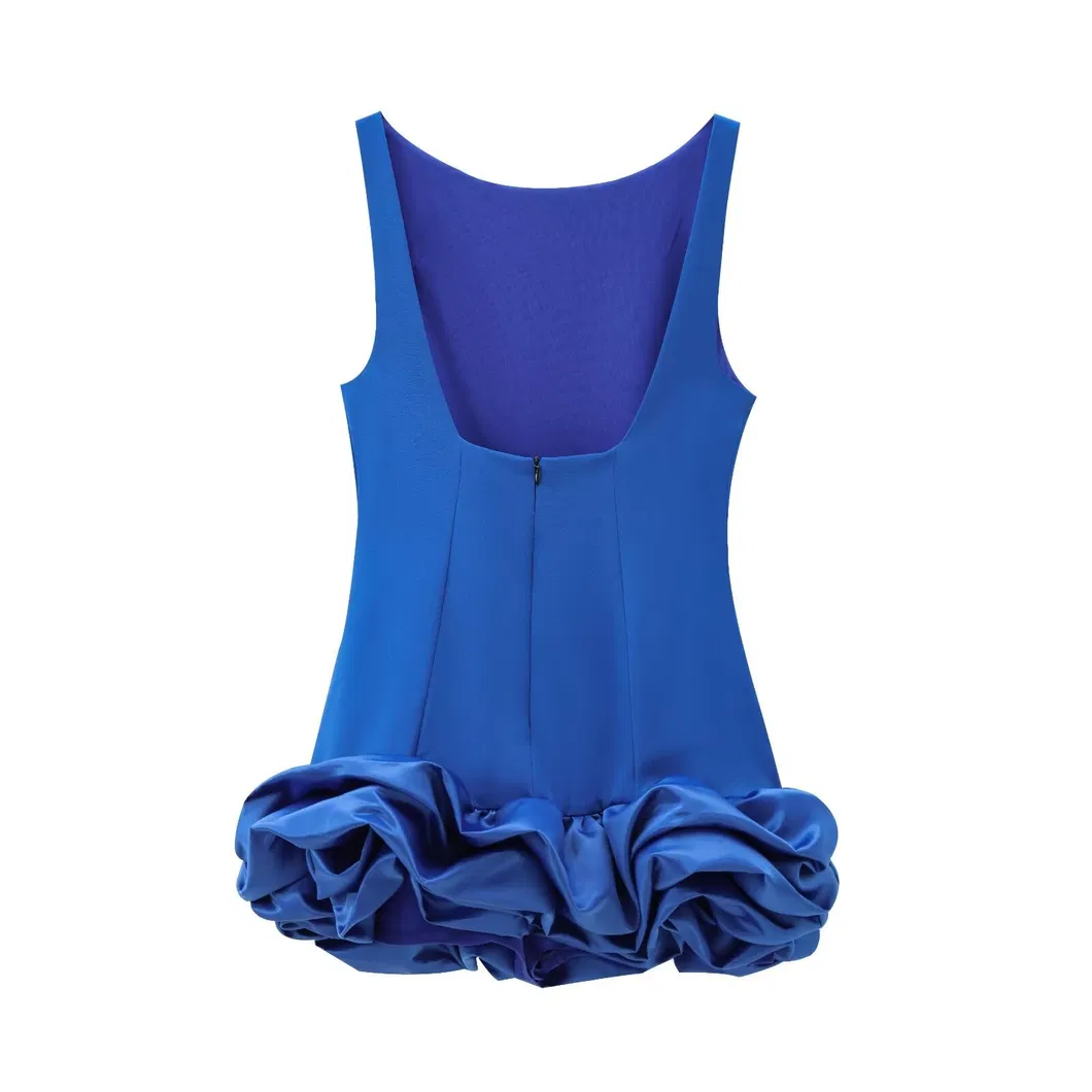Bubble Hem Dress View 4