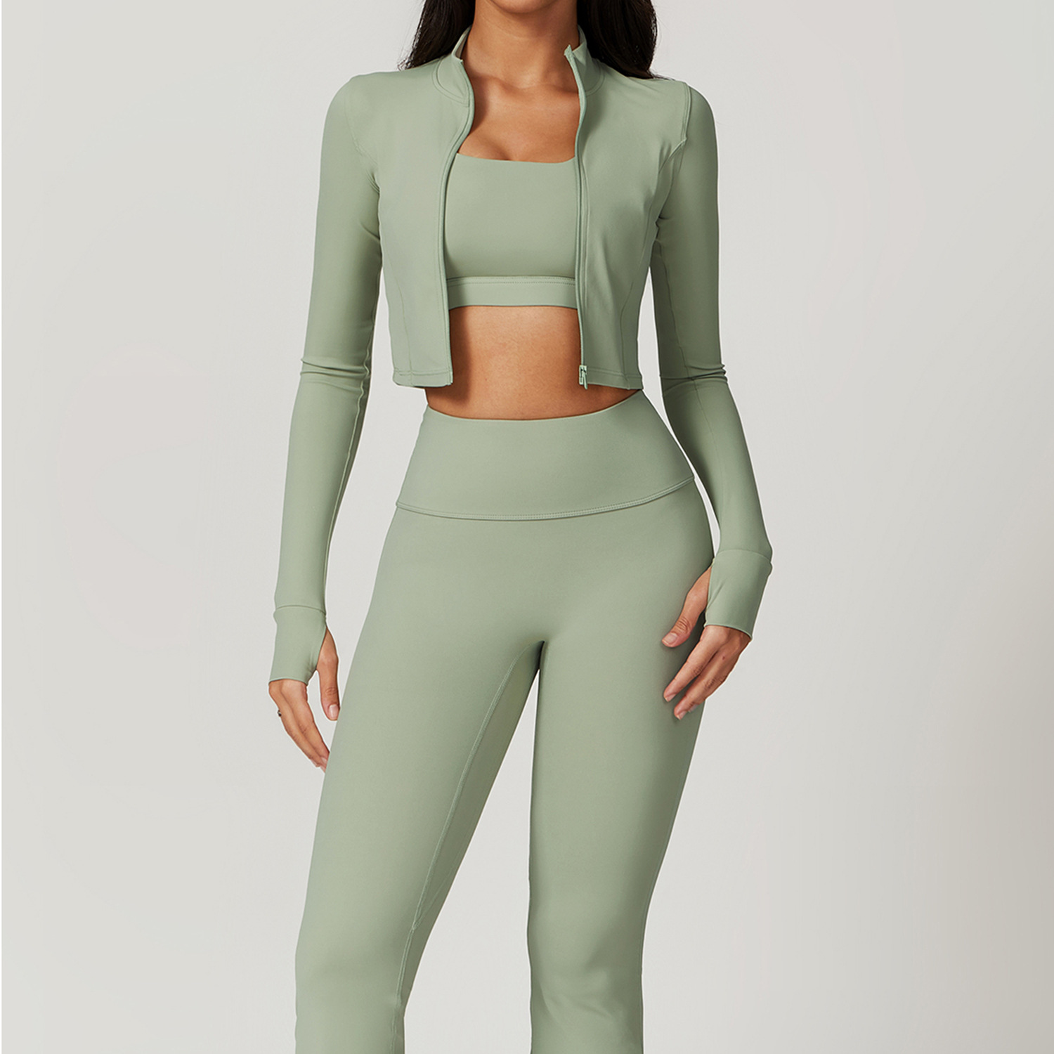 Custom Logo Blank Breathable Gym Training Workout Outfit Quick Dry Plus Size Sports Fitness Yoga Activewear Sets for Women