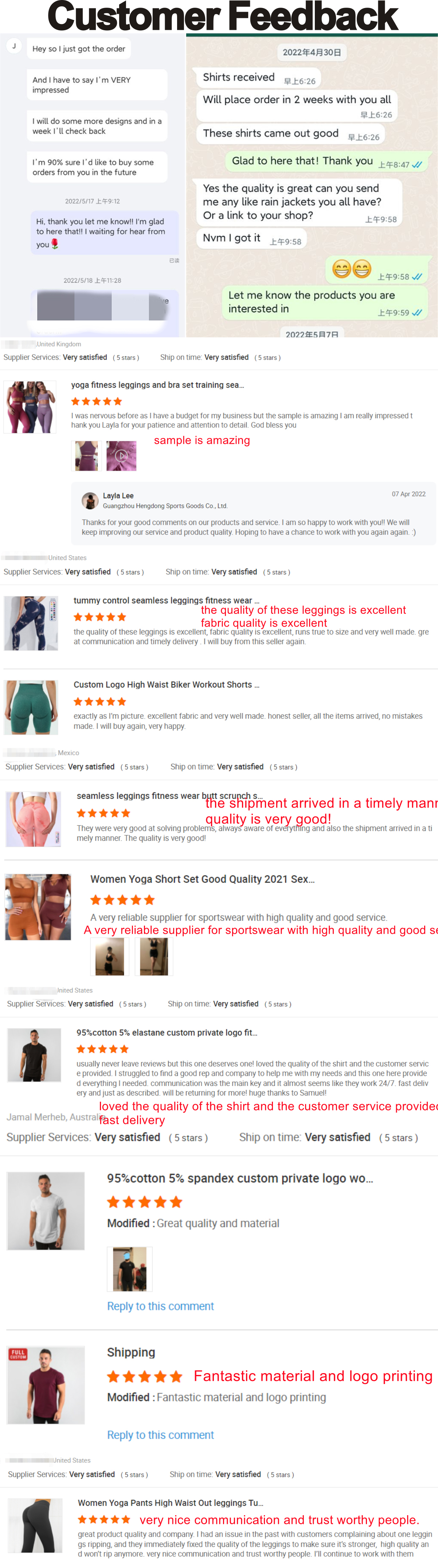 Customer Feedback