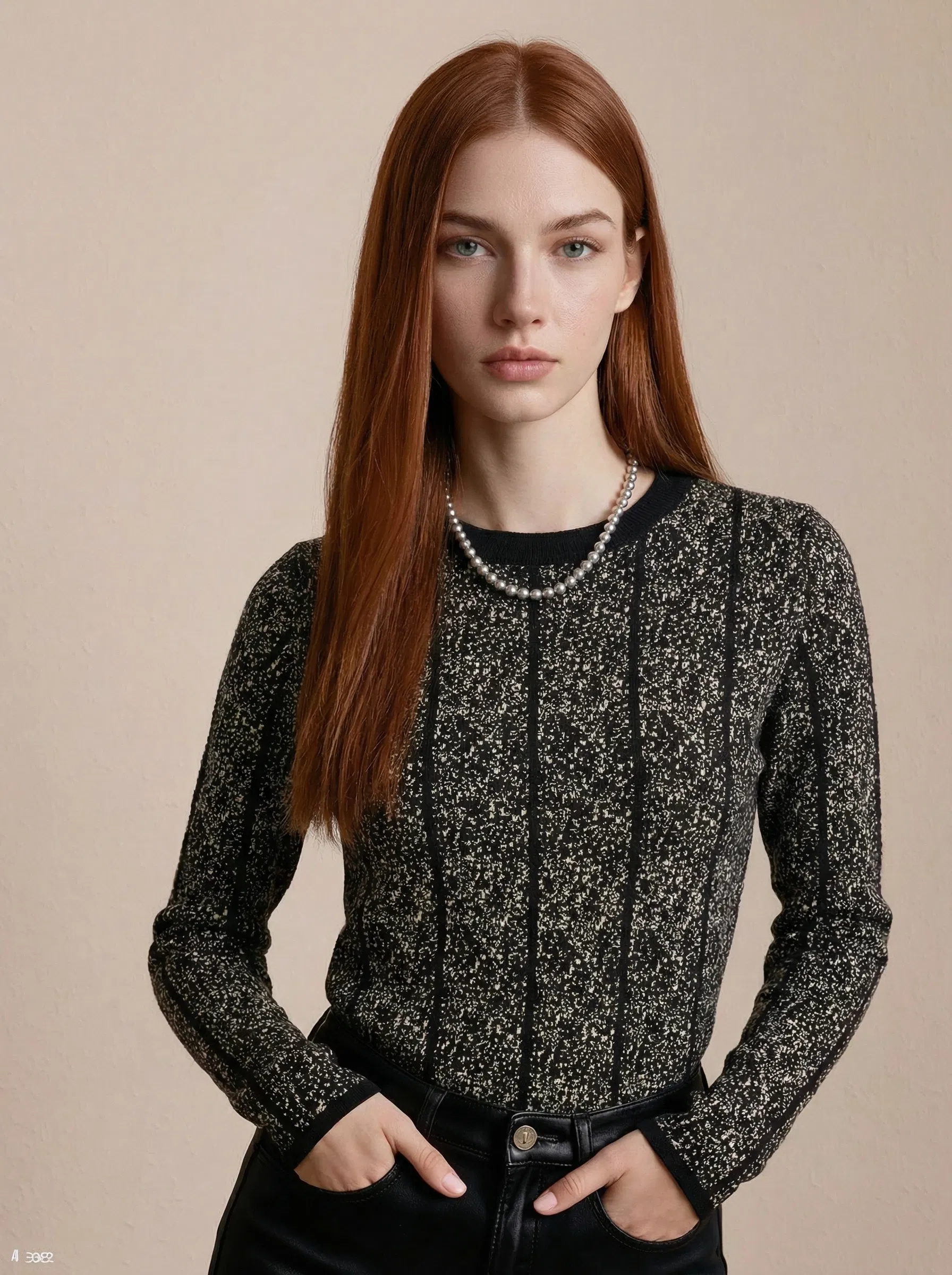Trendy Women's Knitted Sweater for Fall and Winter Wear