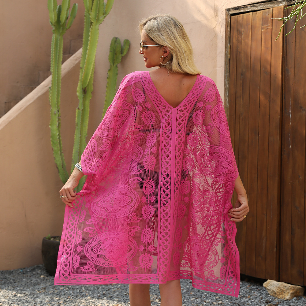 Beach Vacation Sexy Bikini Cover-Up Hanger View