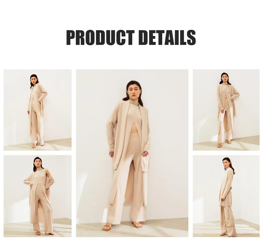 Women Knitwear Winter Causal Long Knit Sweater