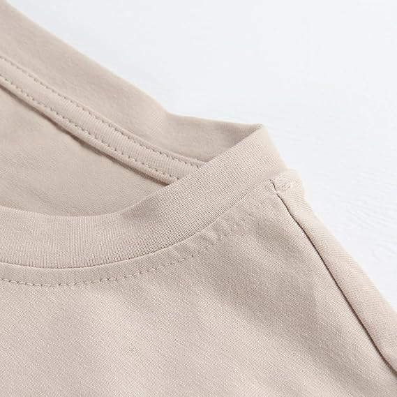 Wholesale Women's Crew Neck T-Shirts Regular Fit 100% Cotton Soft Casual Eco-Friendly Quick Dry Breathable Summer T-Shirts