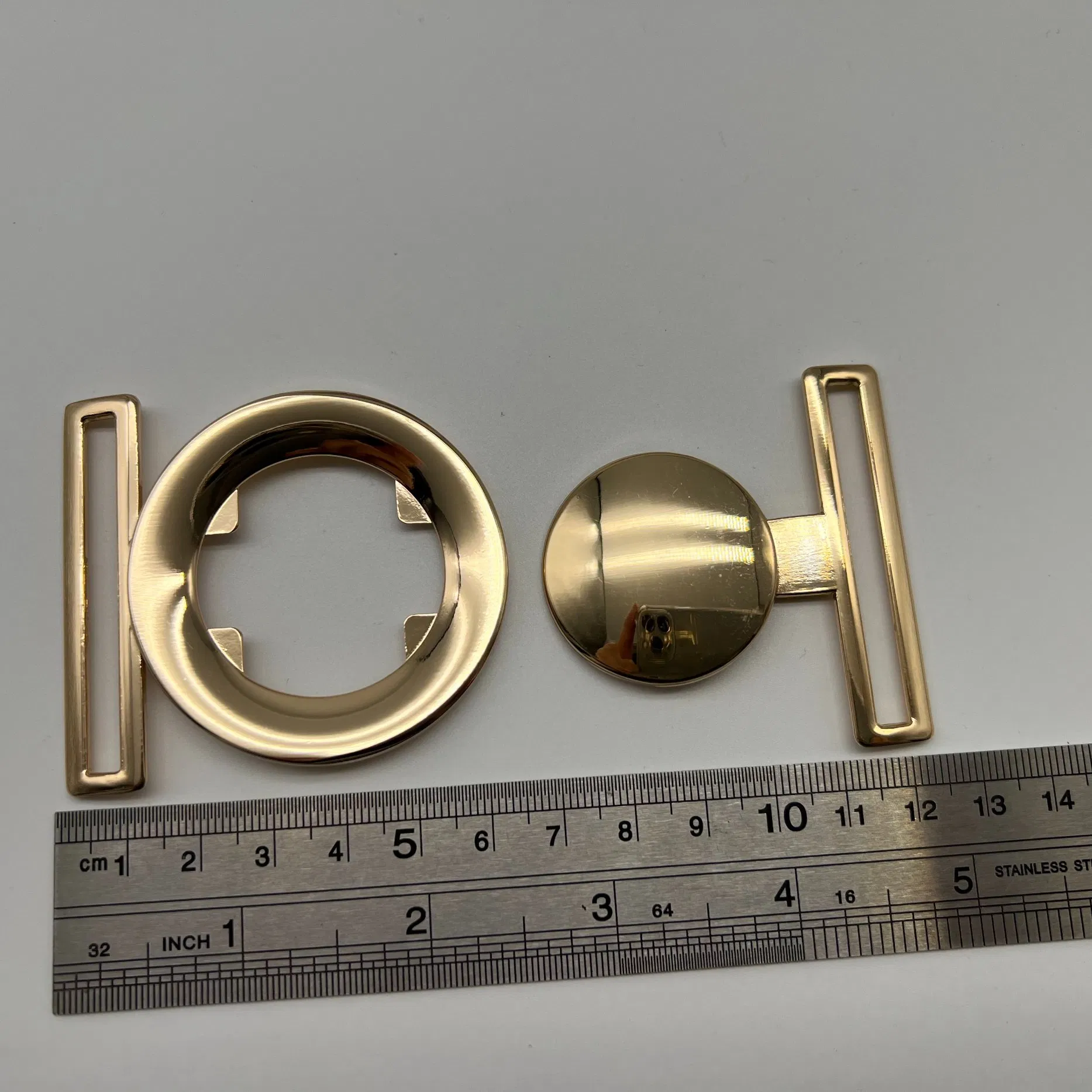 Wholesale Gold Plated Belt Clasps for Ladies Leather Belts &amp; Evening Wear Accessorieswestern Belt Buckle