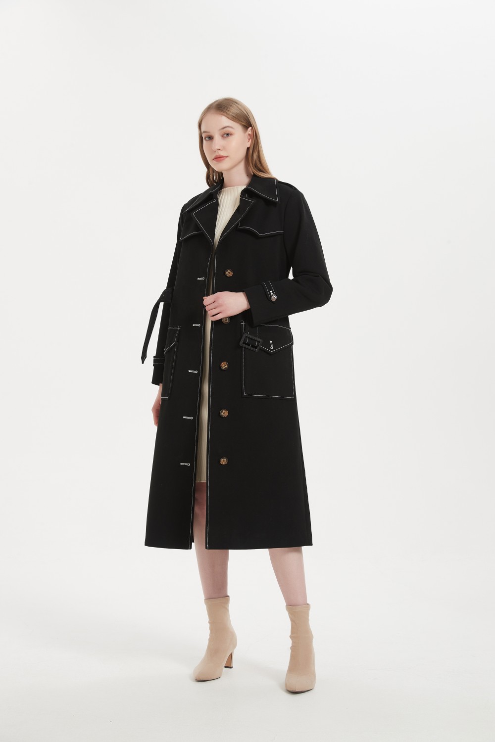 Functionality Classic Chic Outerwear Discover Stylish Practical Design Waterproof Windproof Weather Womens Trench Coat