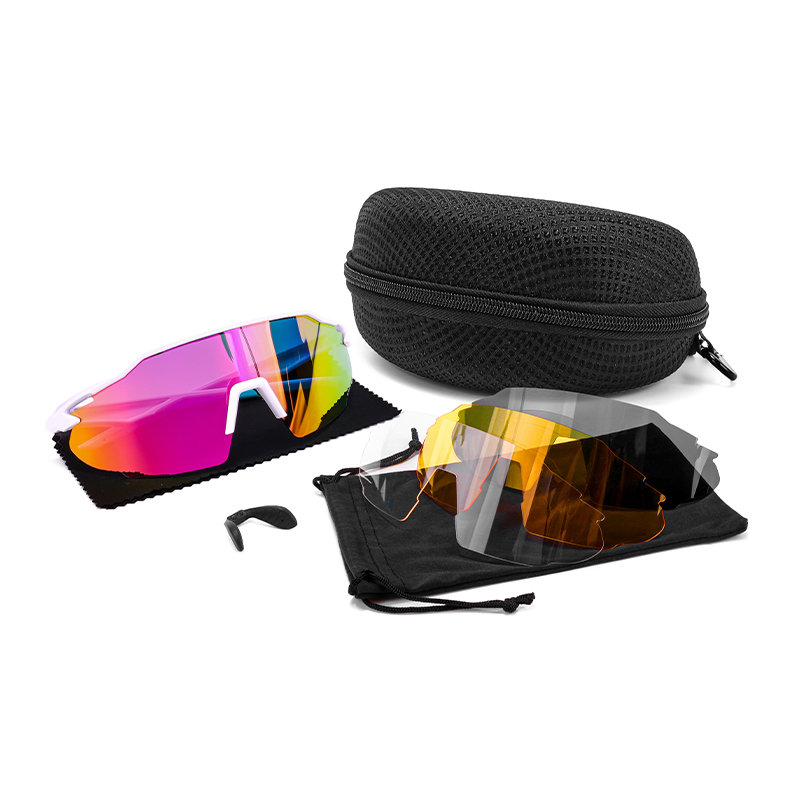 Women Running Sports Sunglasses HB-521 PC Lens PC Frame Polarized Pickleball UV Protection Customizable Options Available