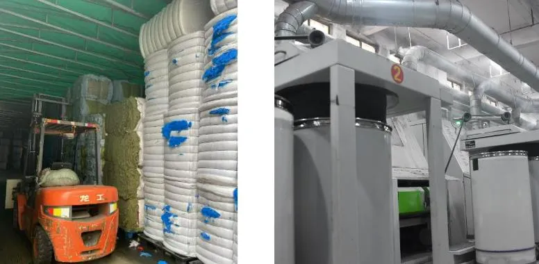 Recycling process step details