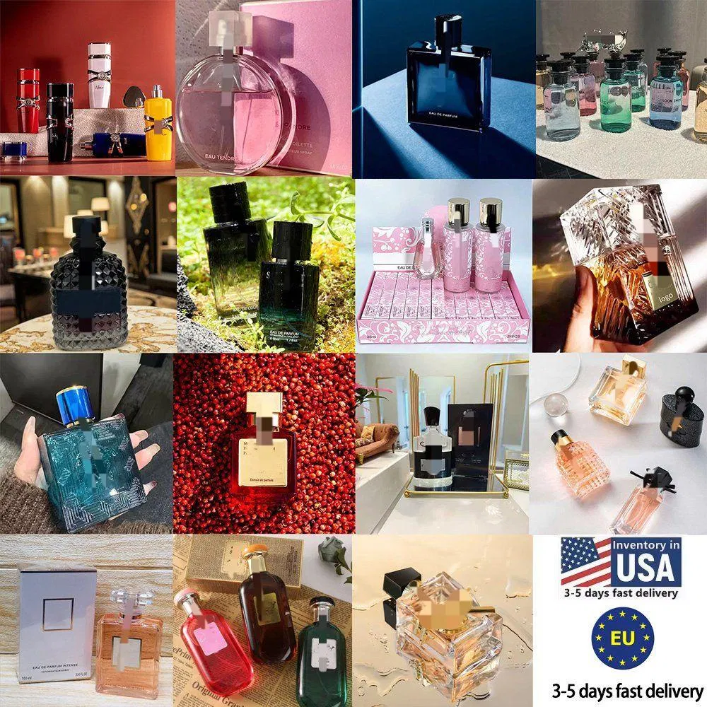 Us EU Warehouse French Luxury Parfum Eau De Concentration 100ml Wholesale Premium Fragrance Evening Wear Special Occasion Gift