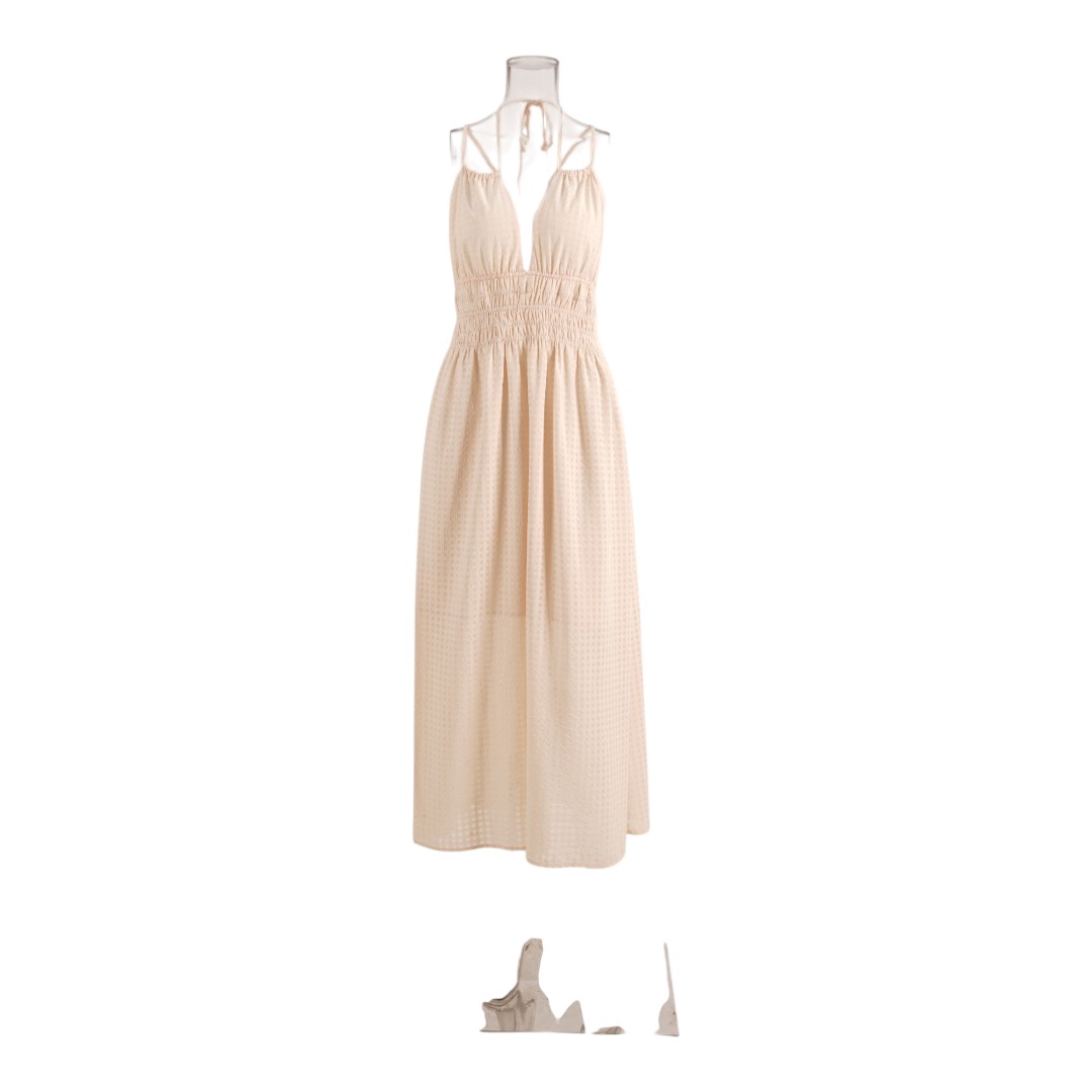 Eco-Friendly Breathable Fabric Women Casual Dress Sustainable Fashion Ladies Dresses Custom Design High-End Quality Wholesale