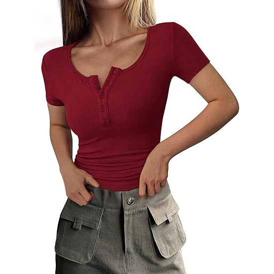 Wholesale Women's Crew Neck T-Shirts Regular Fit 100% Cotton Soft Casual Eco-Friendly Quick Dry Breathable Summer T-Shirts
