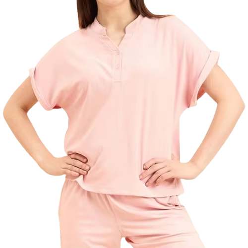 Fashionable Womens Casual Solid Cotton Two Piece Shorts Set Breathable Waterproof Quick Dry Summer Wear Custom Mens Casual Wear