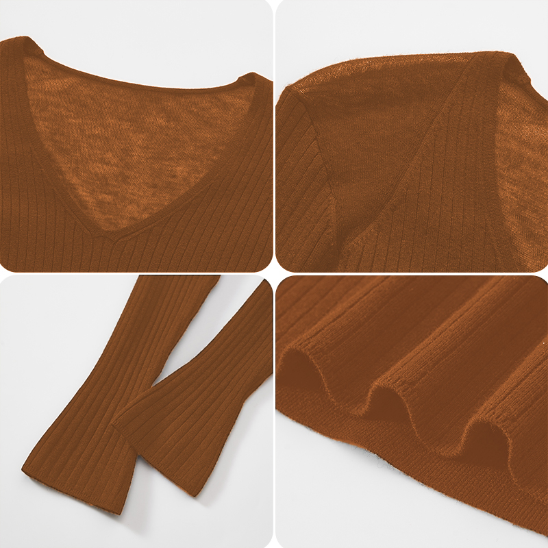 Versatile Ribbed Knitwear for Women: Perfect for Autumn Days
